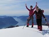 Salita invernale al Rifugio Magnolini, Monte Alto, Pian de la Palù, Pian del Termeen e Monte Pora il 27 febbraio 2010 - FOTOGALLERY